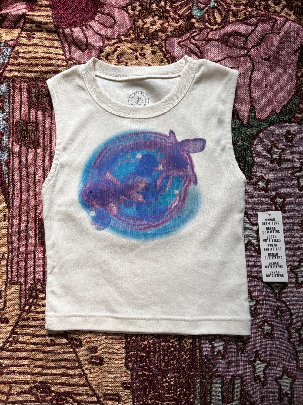 NWT Urban Outfitters Fish Bowl Tank Top Size Medium